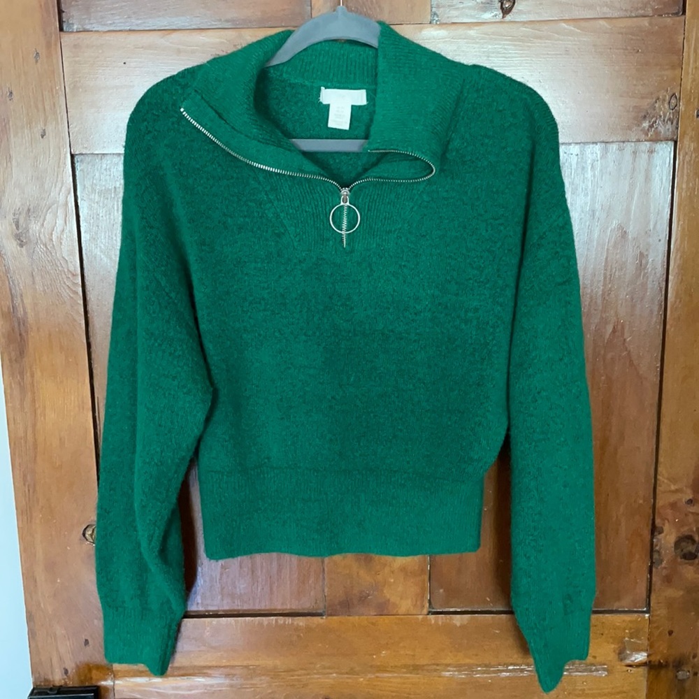 H&M Quarter-zip Sweater